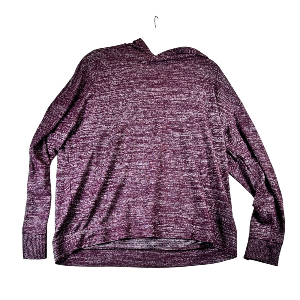 GAP Women’s Two-Piece Pajama Set in Heather Plum - Picture 2 of 10